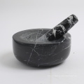 Натуральный Мраморный камень Ступка и Пестик 12x6.5cm